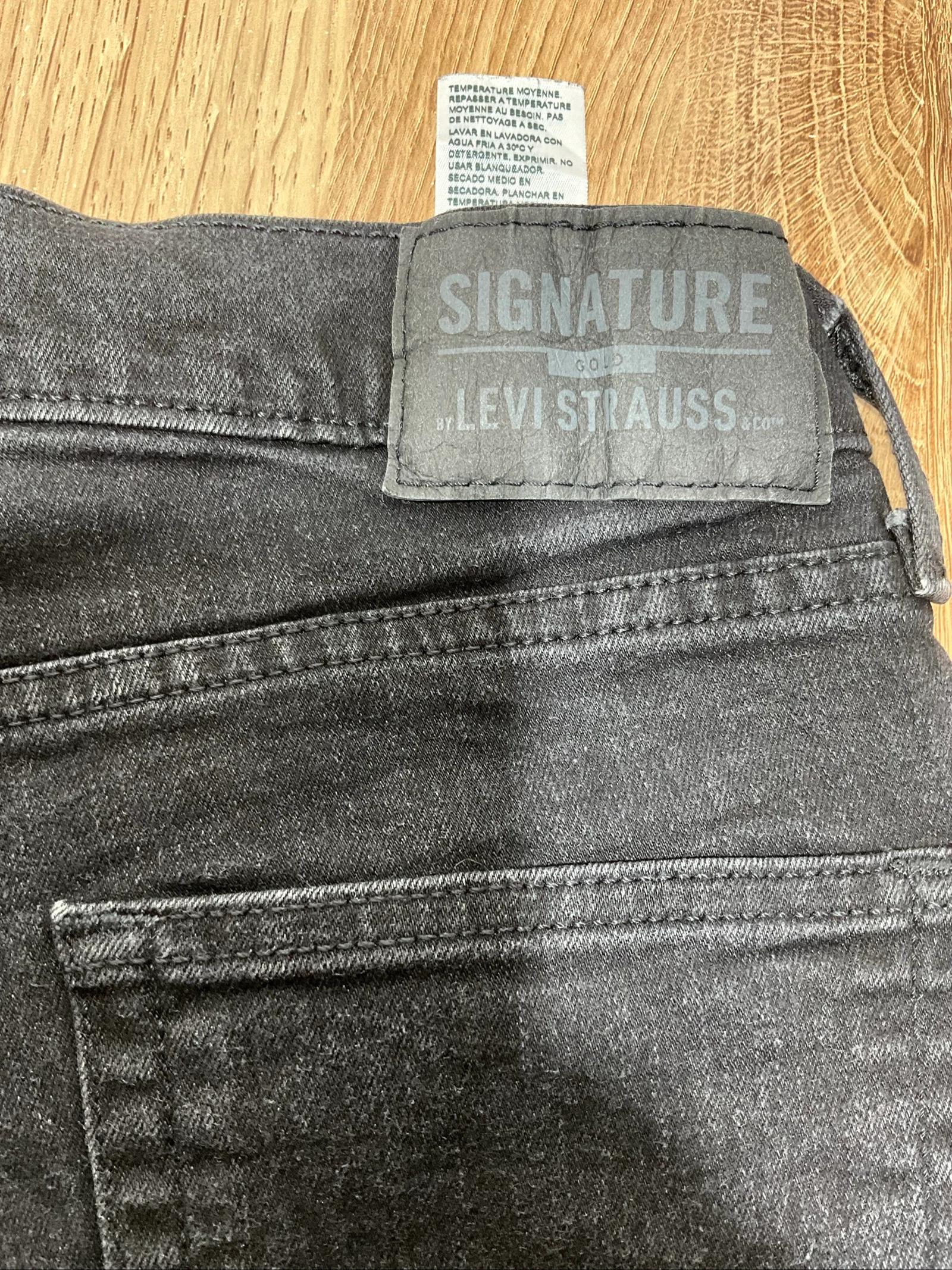 Jean Levi's Signature Slim W28 L32 Denim Noir lvh 258 – photo 7